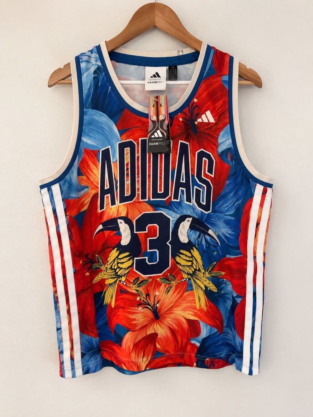 Adidas x Farm Rio Collab Tank - S